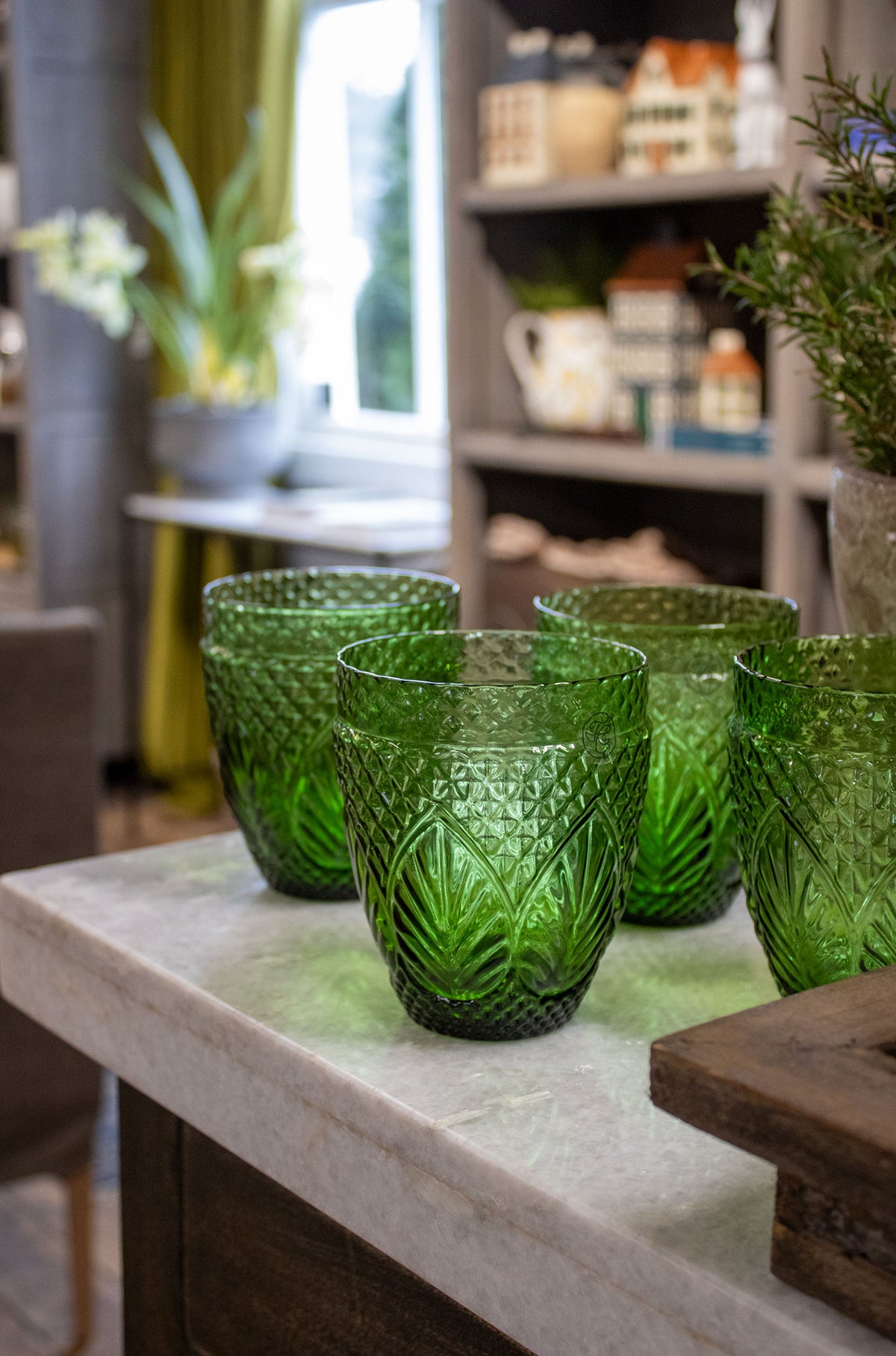 Vintage Green Tumbler