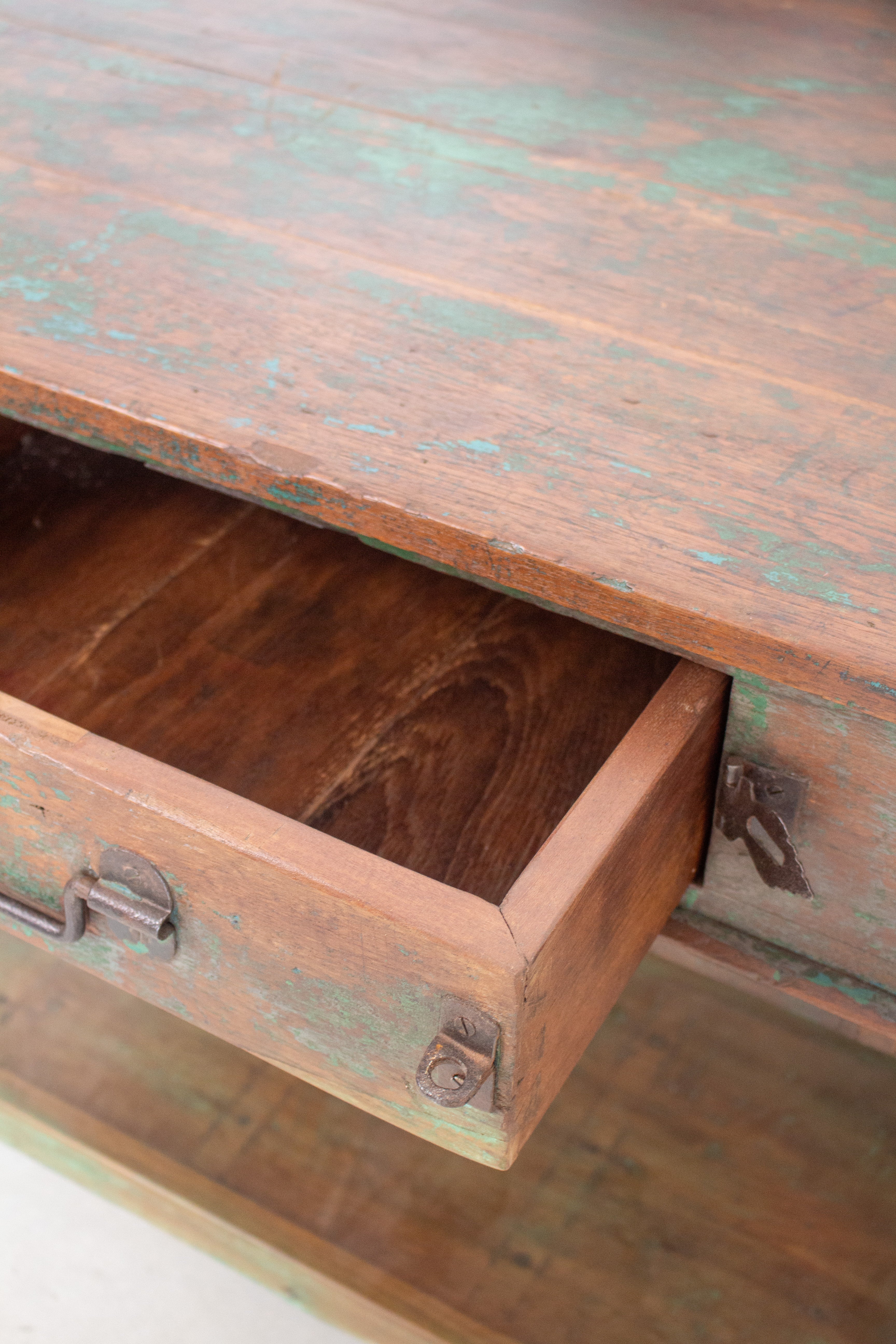 Vintage Green Workbench