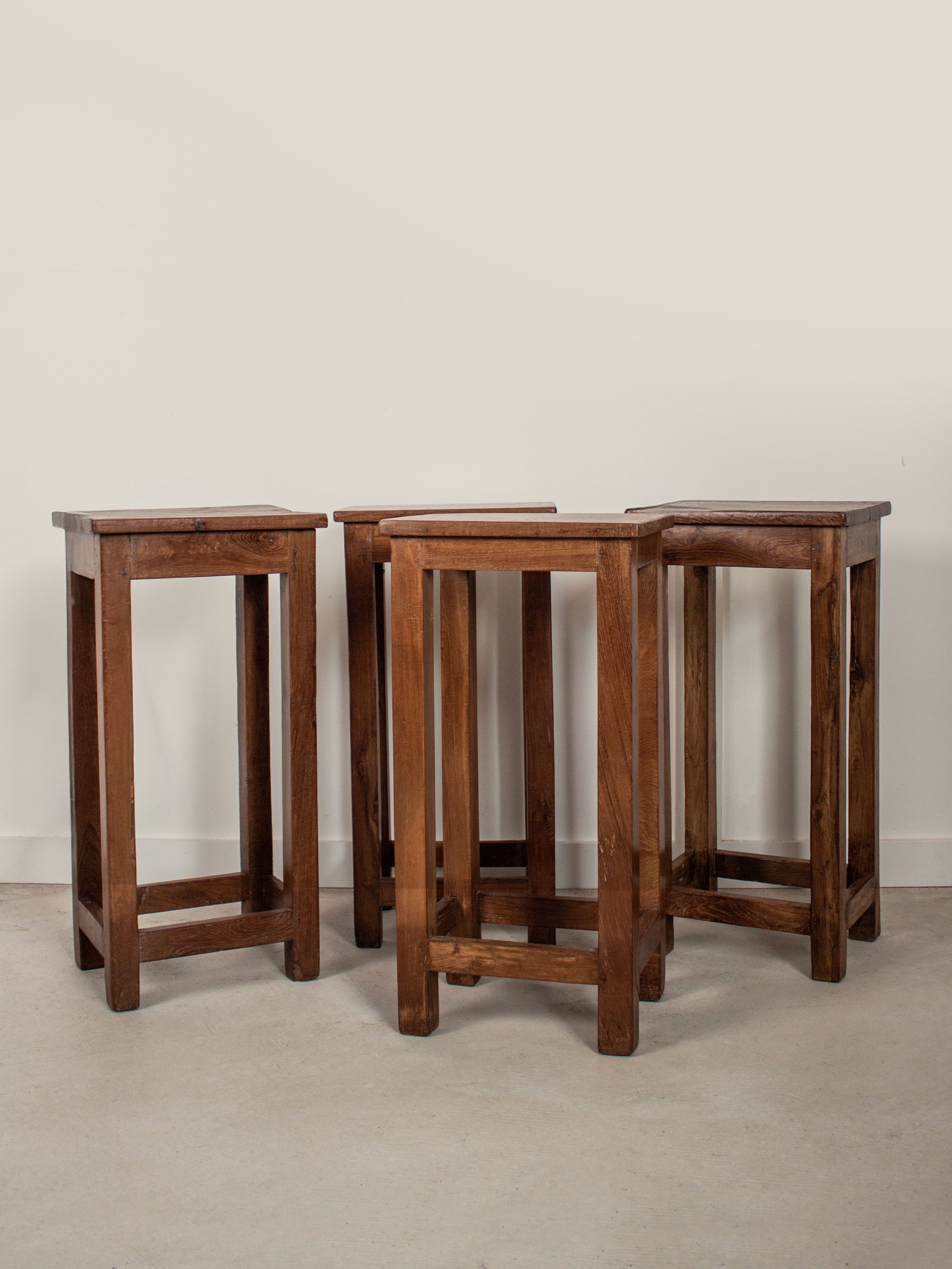 Vintage Teak Bar Stool