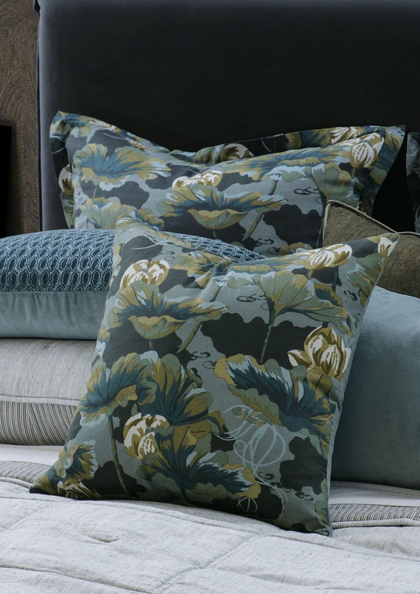 Waterlily Cushion