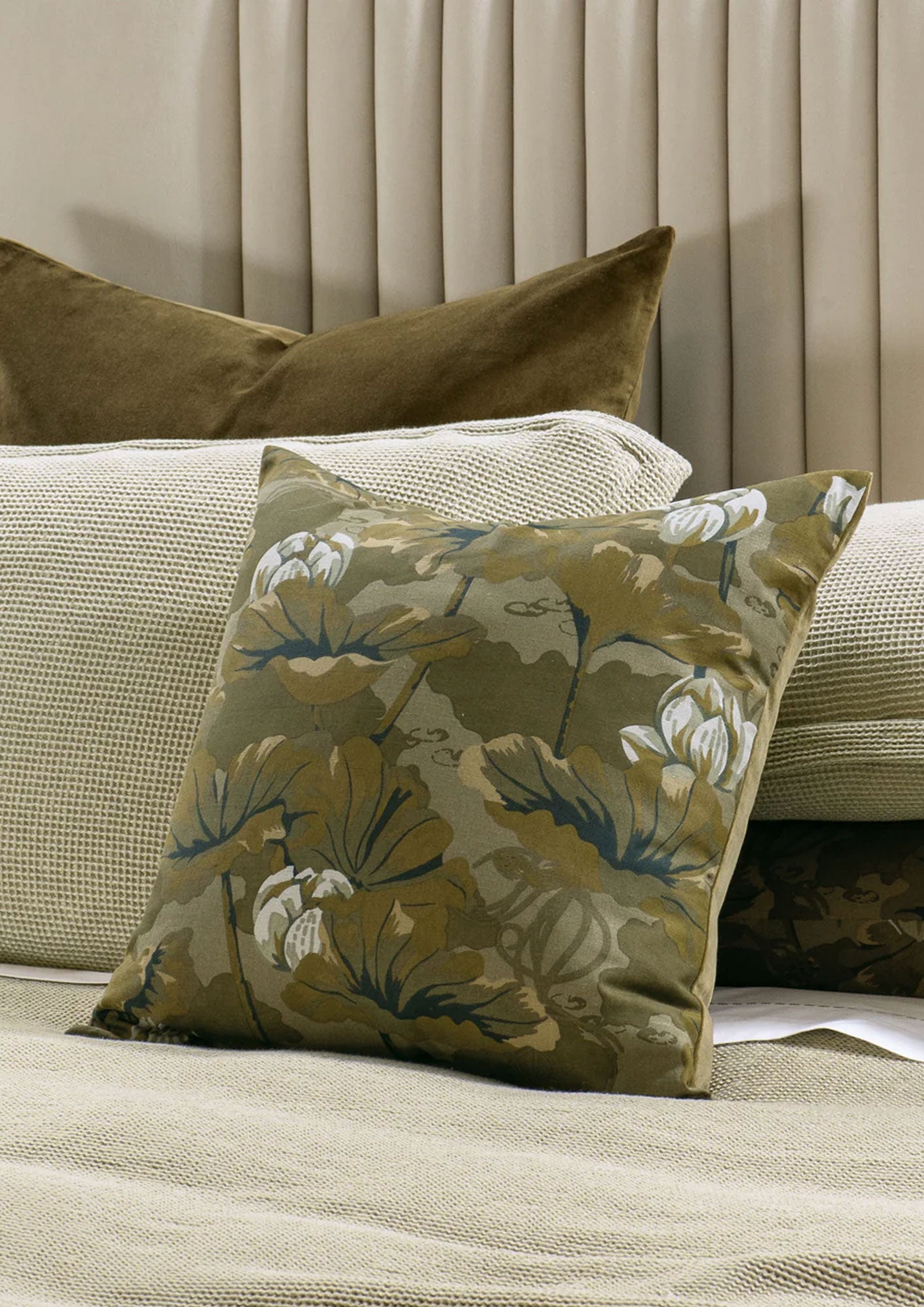 Waterlily Cushion