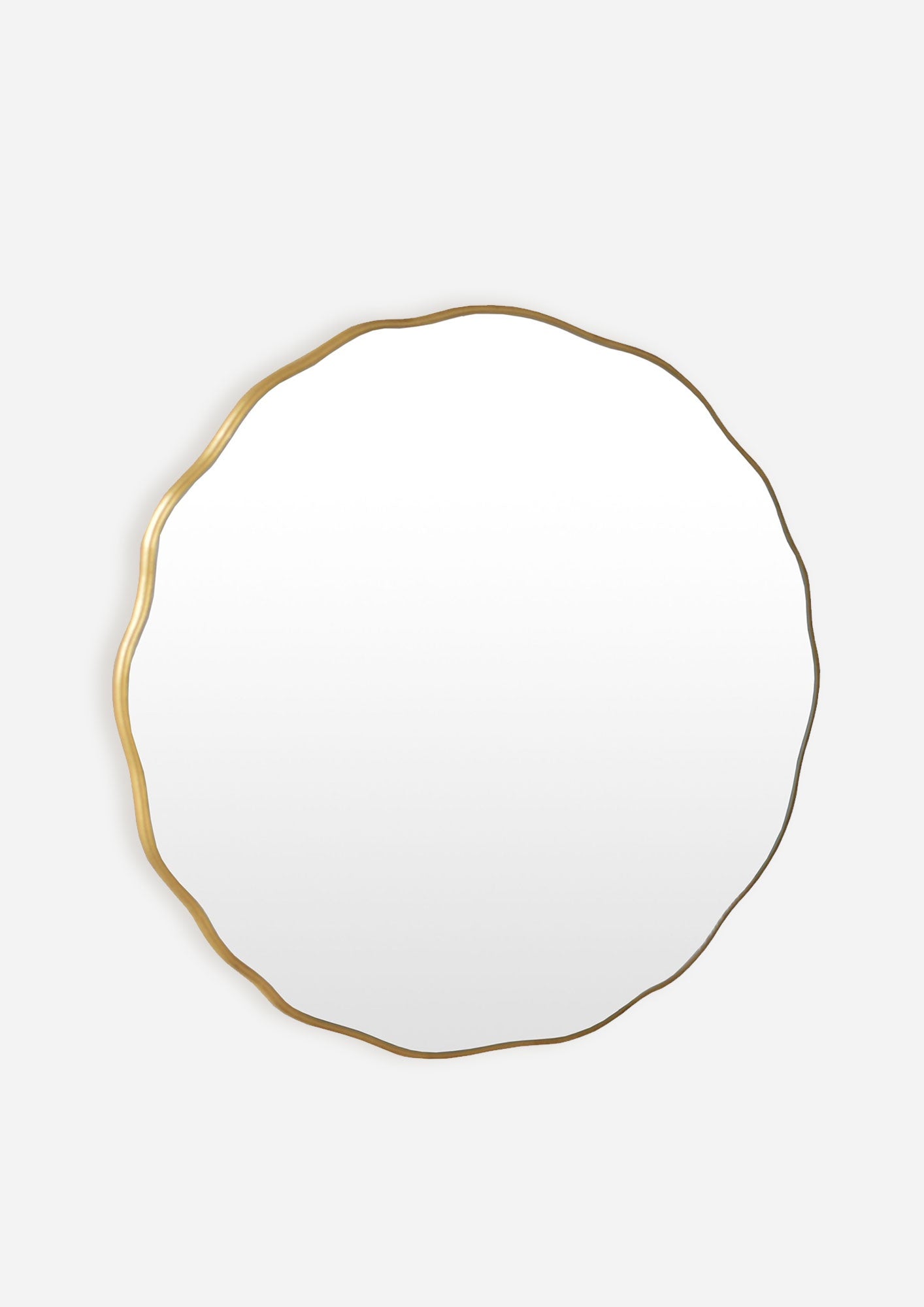 Wave Circle Mirror