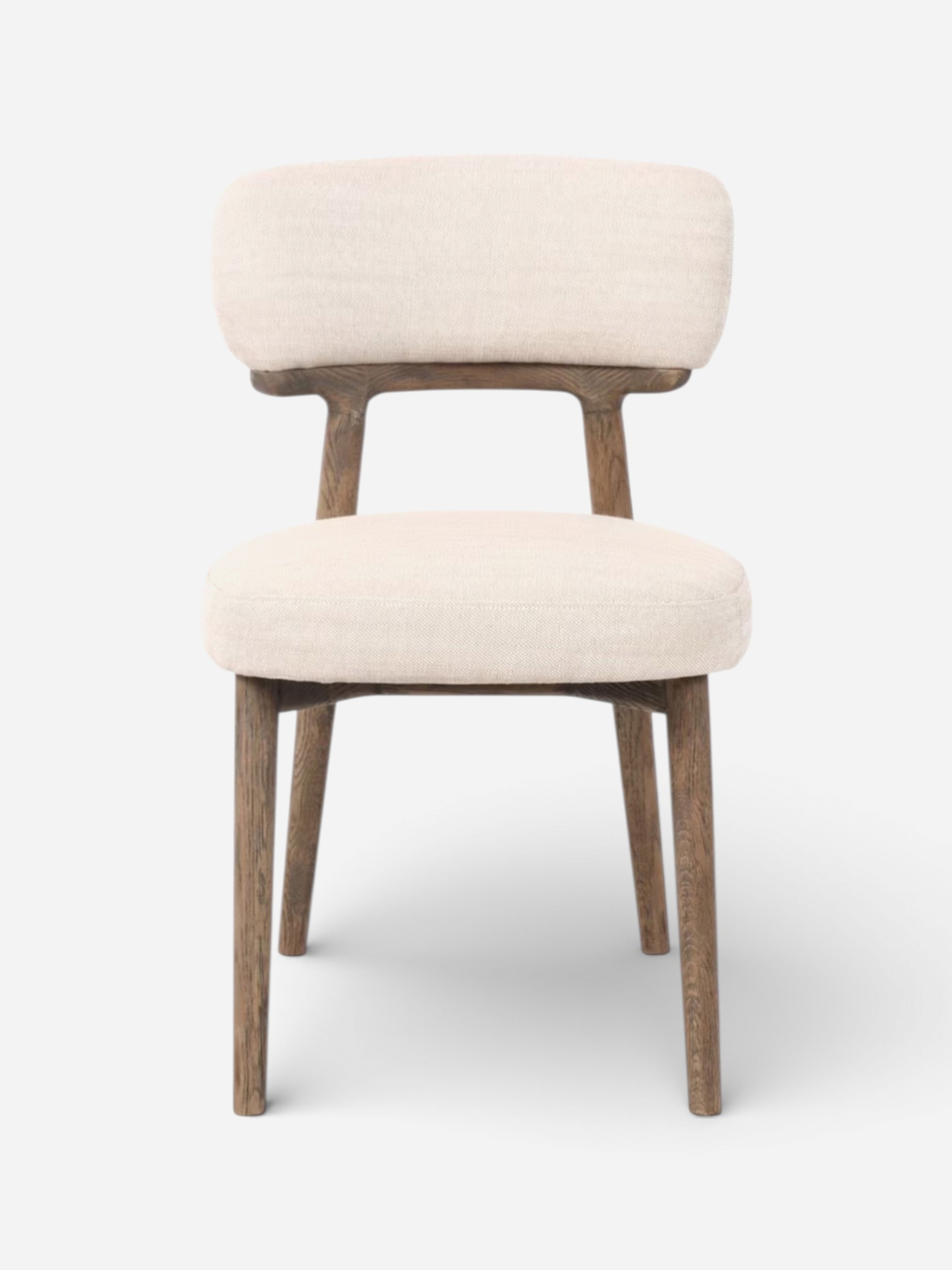 Willow Natural Linen Dining Chair