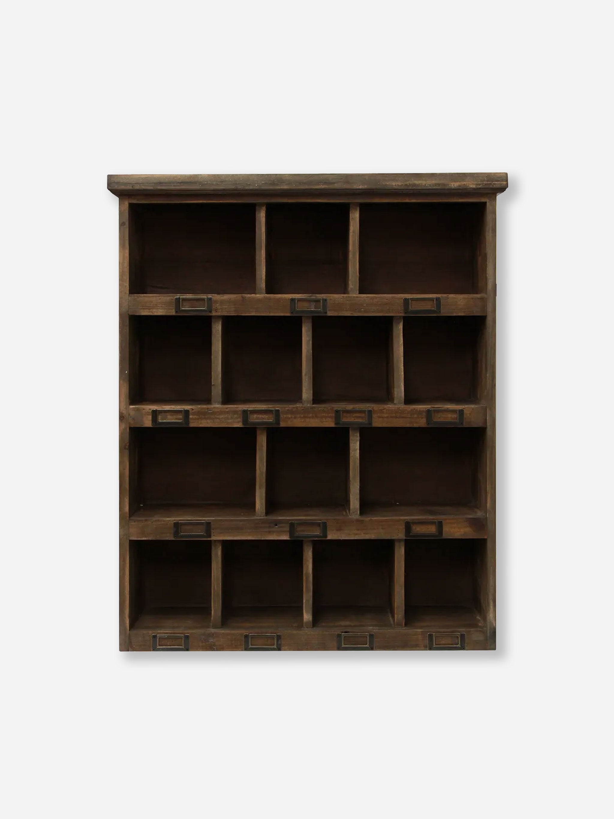 Wooden Small Cubby Shelf