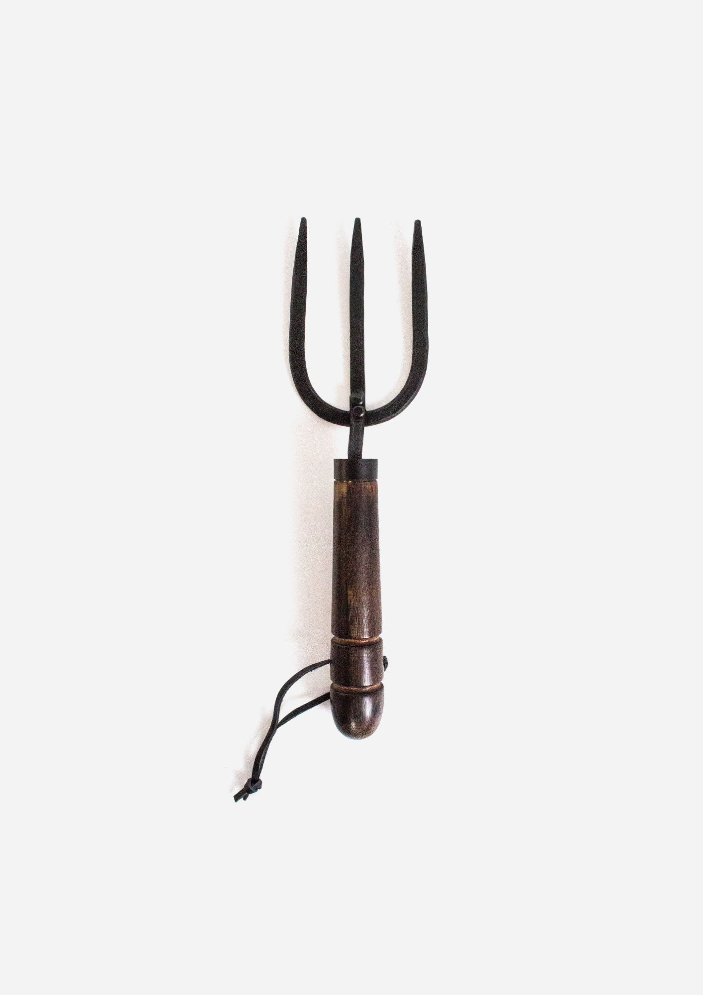 Wooden Handle Garden Fork