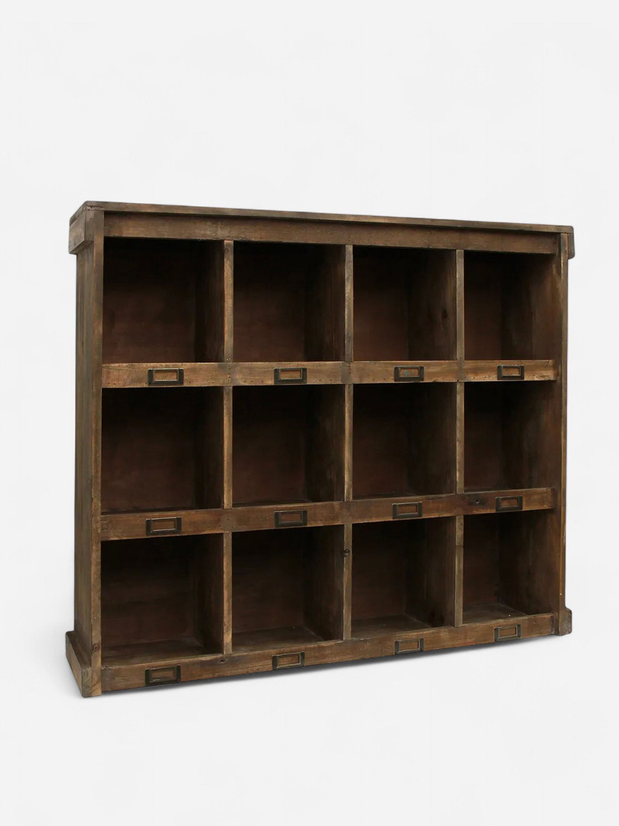 Wooden Large Cubby Shelf