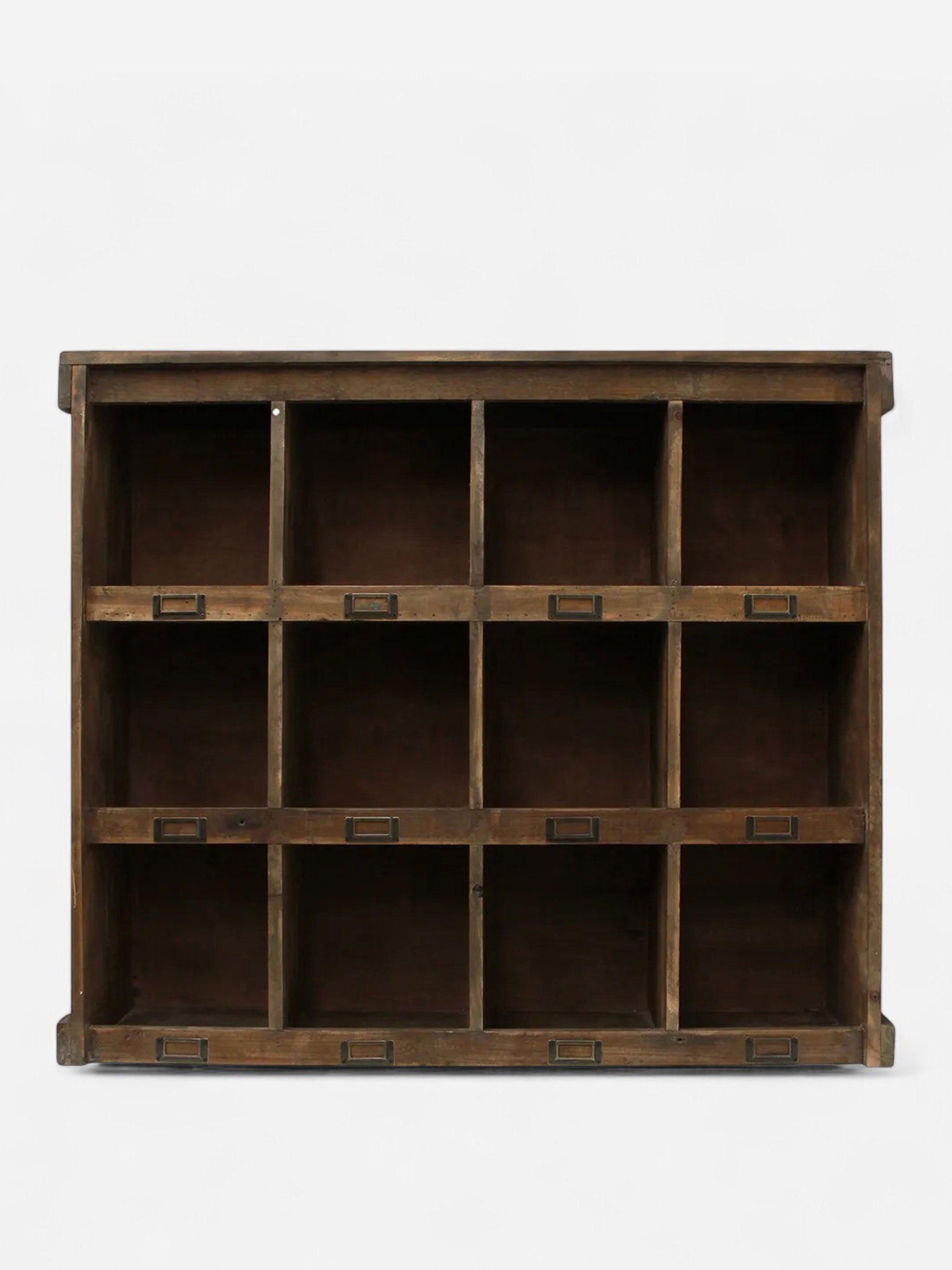 Wooden Large Cubby Shelf