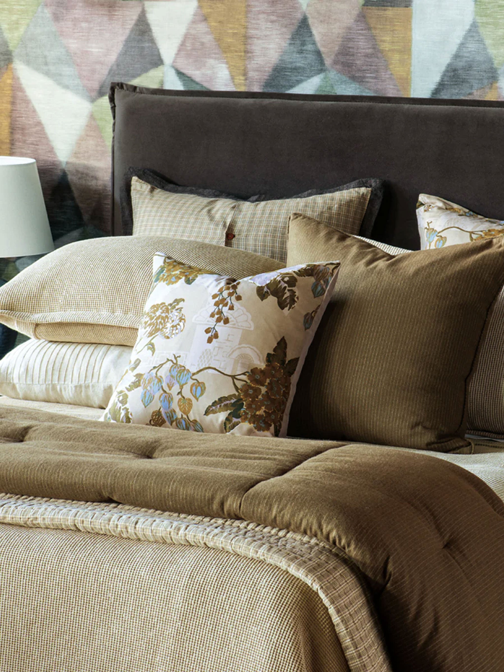 Sottobosco Light Hazel Pillowcase Set