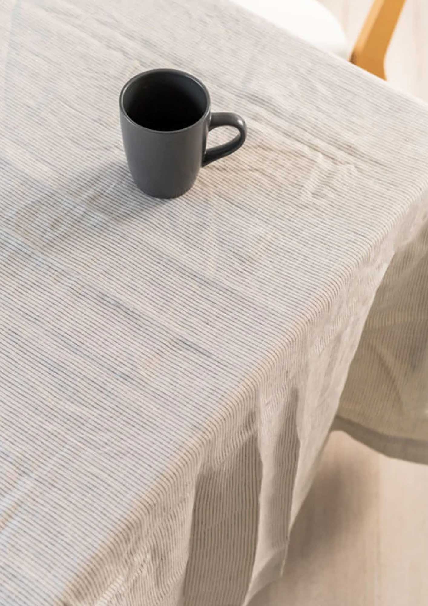 French Flax Linen Tablecloth