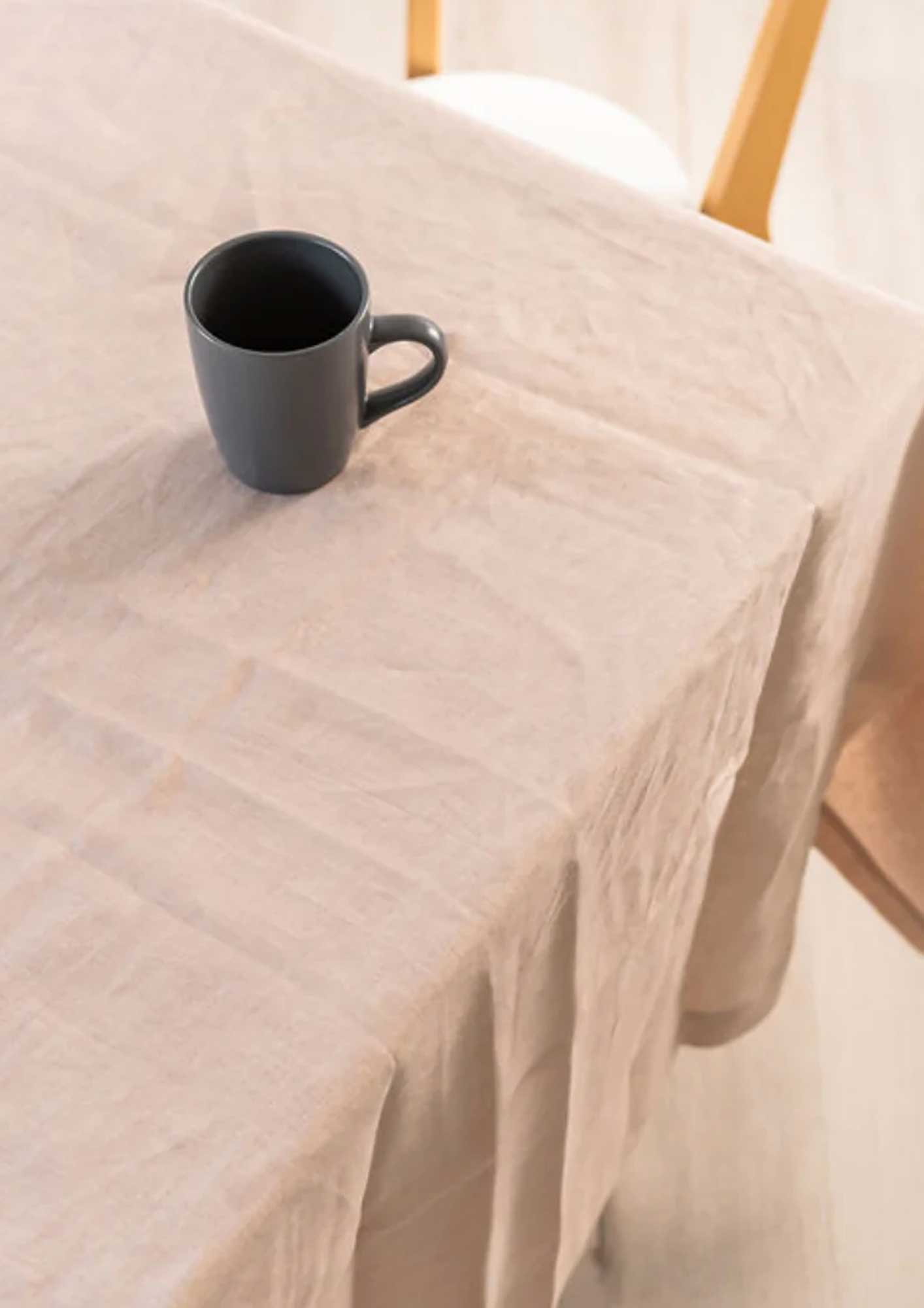 French Flax Linen Tablecloth