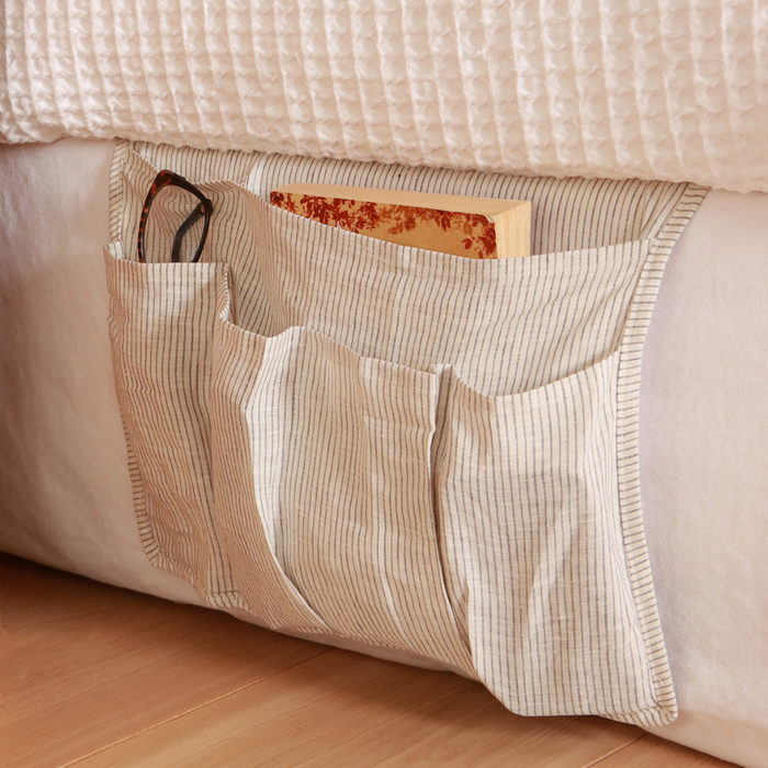 100% Linen Bed Organiser