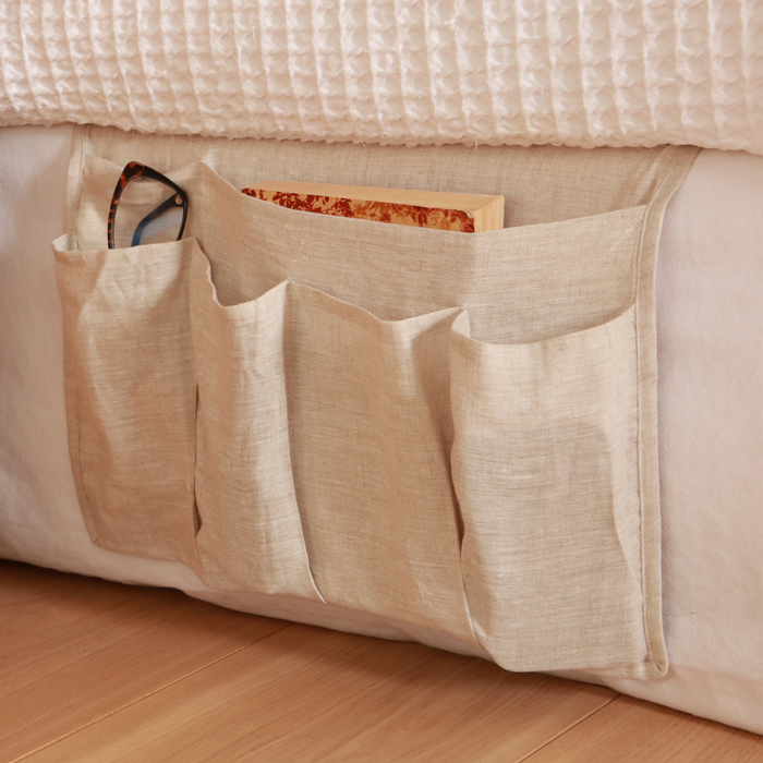 100% Linen Bed Organiser