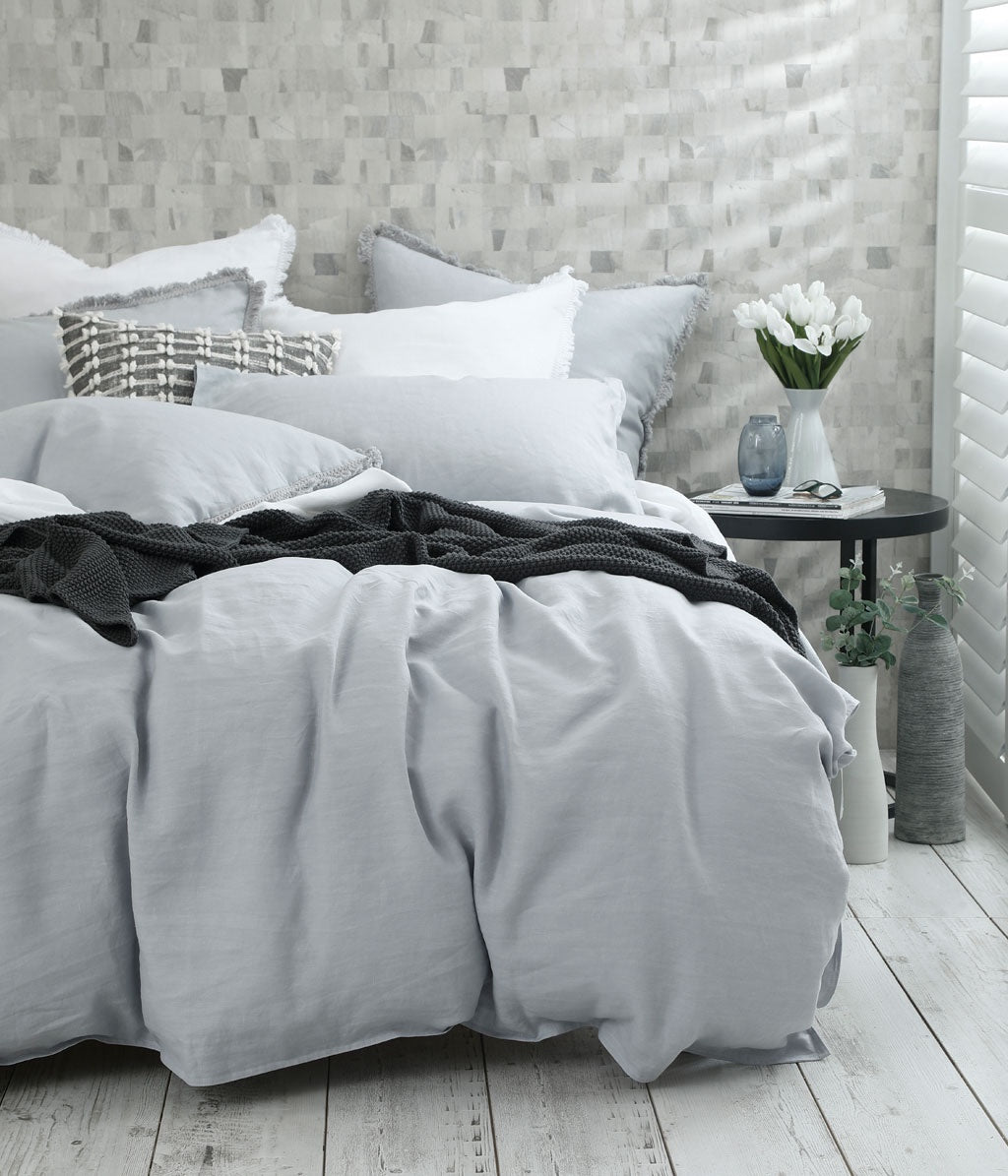 Laundered Linen Duvet Set