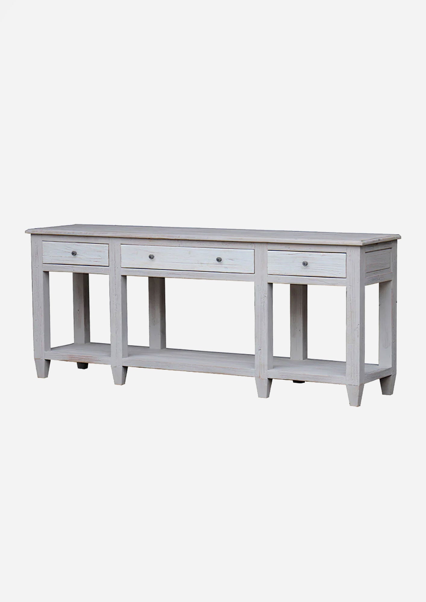 Aldrich Antique White Console