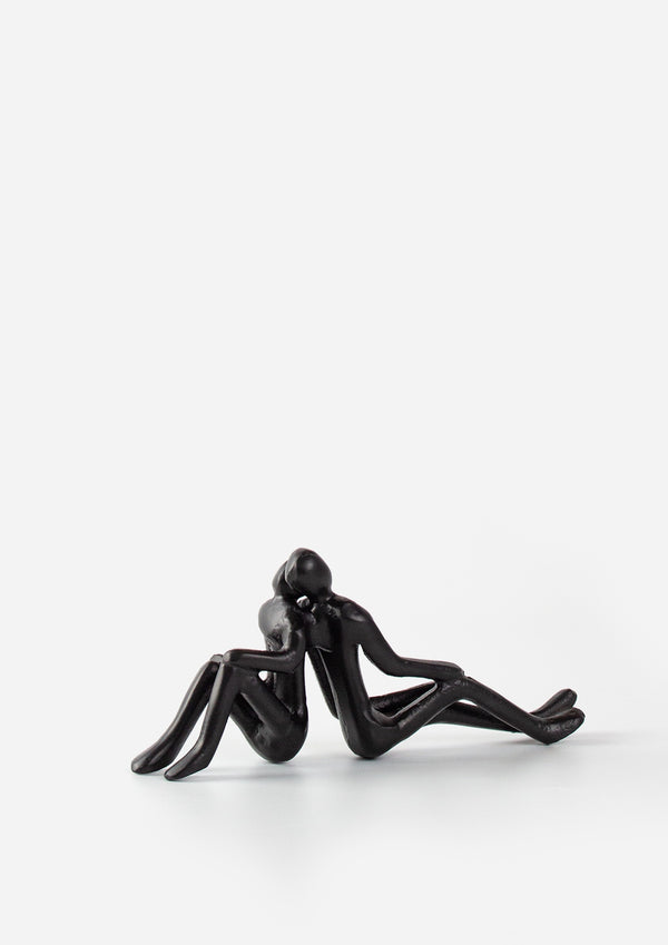 Alu Decorative Sculpture | Sitting Couple