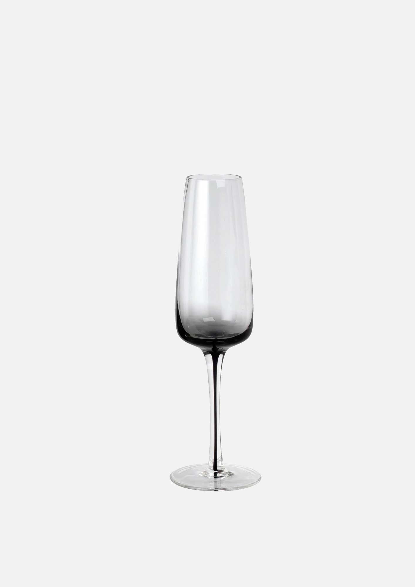 BROSTE Smoke Champagne Glass