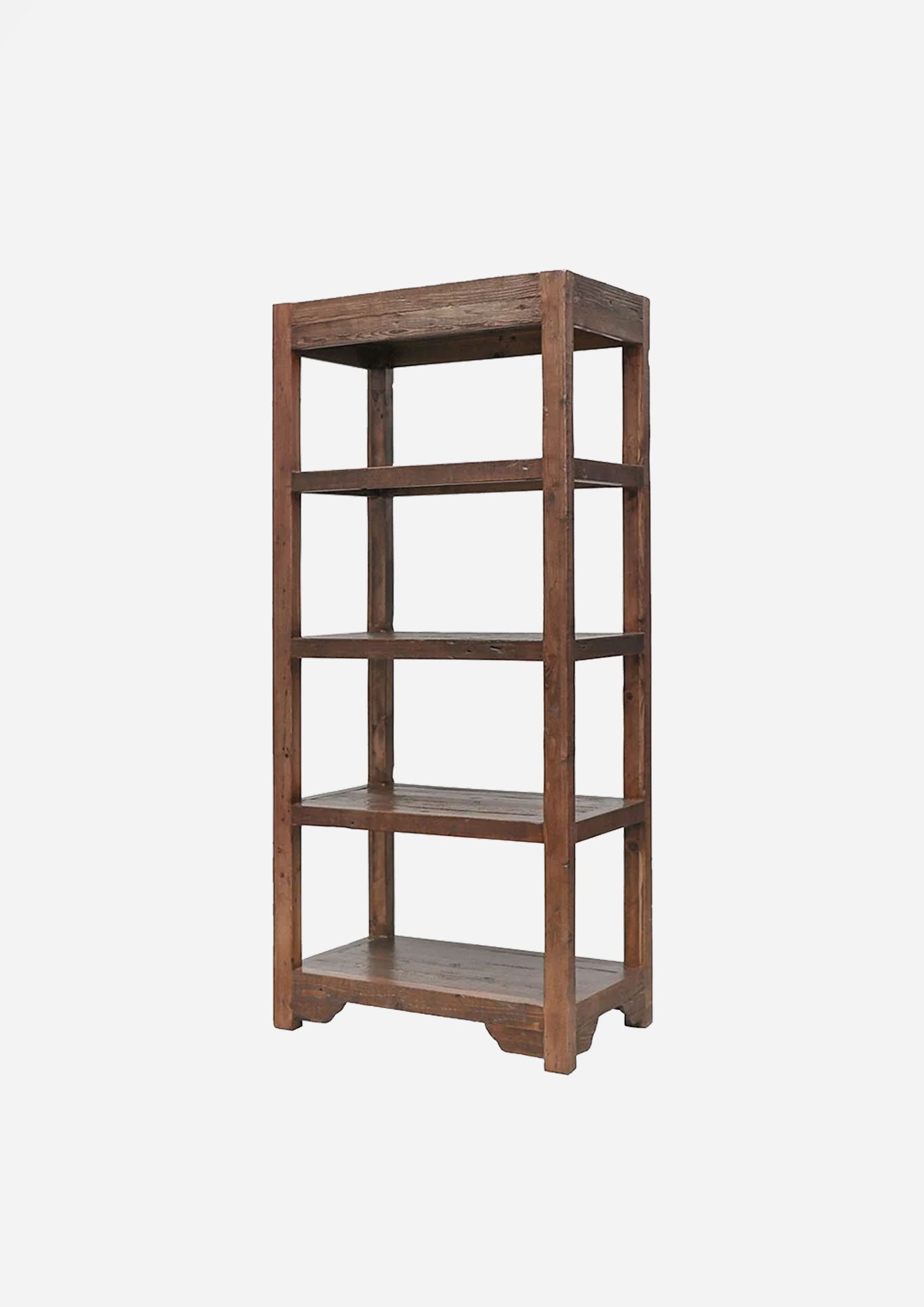 Wooden Narrow Bakers Rack