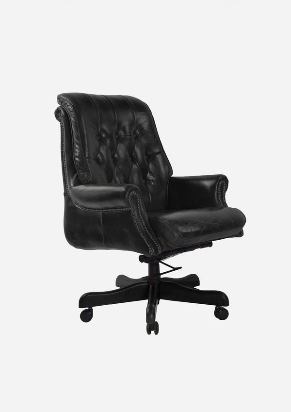 Benjamin Desk Chair | Black