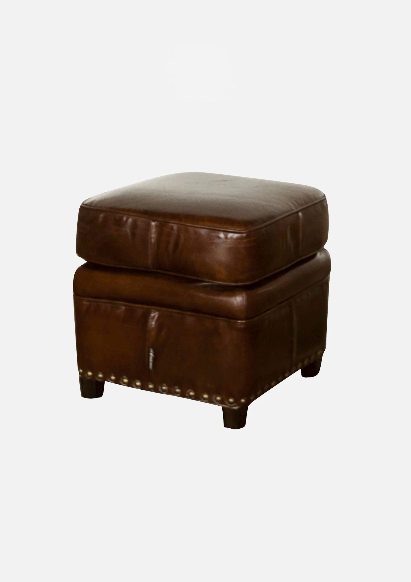 Bennett Footstool | Vintage Cigar