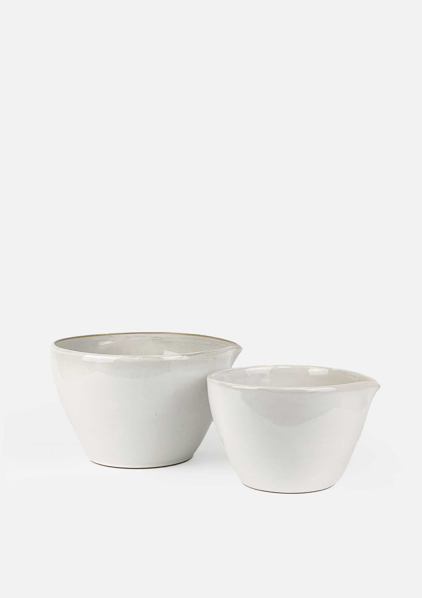 Franco Rustic White Mixing Bowl