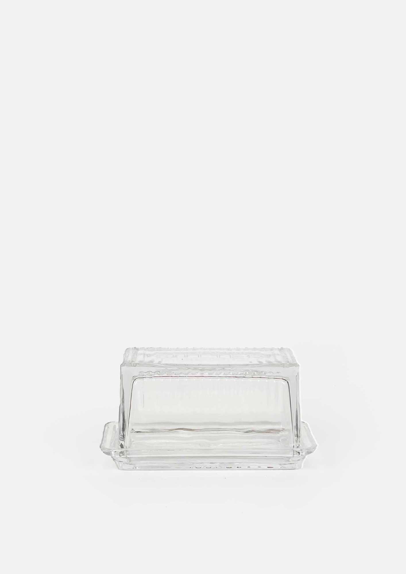 Glass Butter Dish