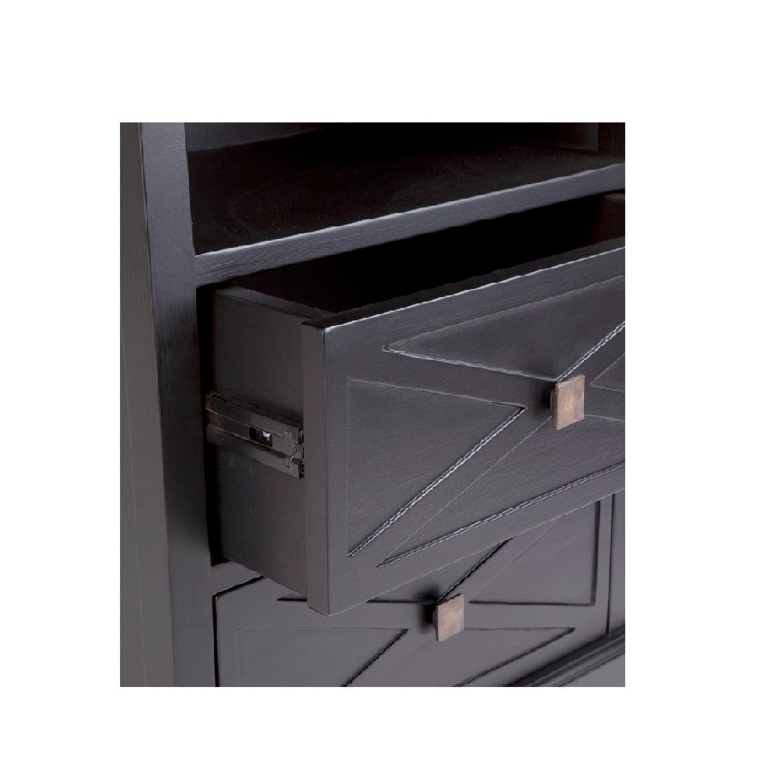 Hamptons Bedside | Black