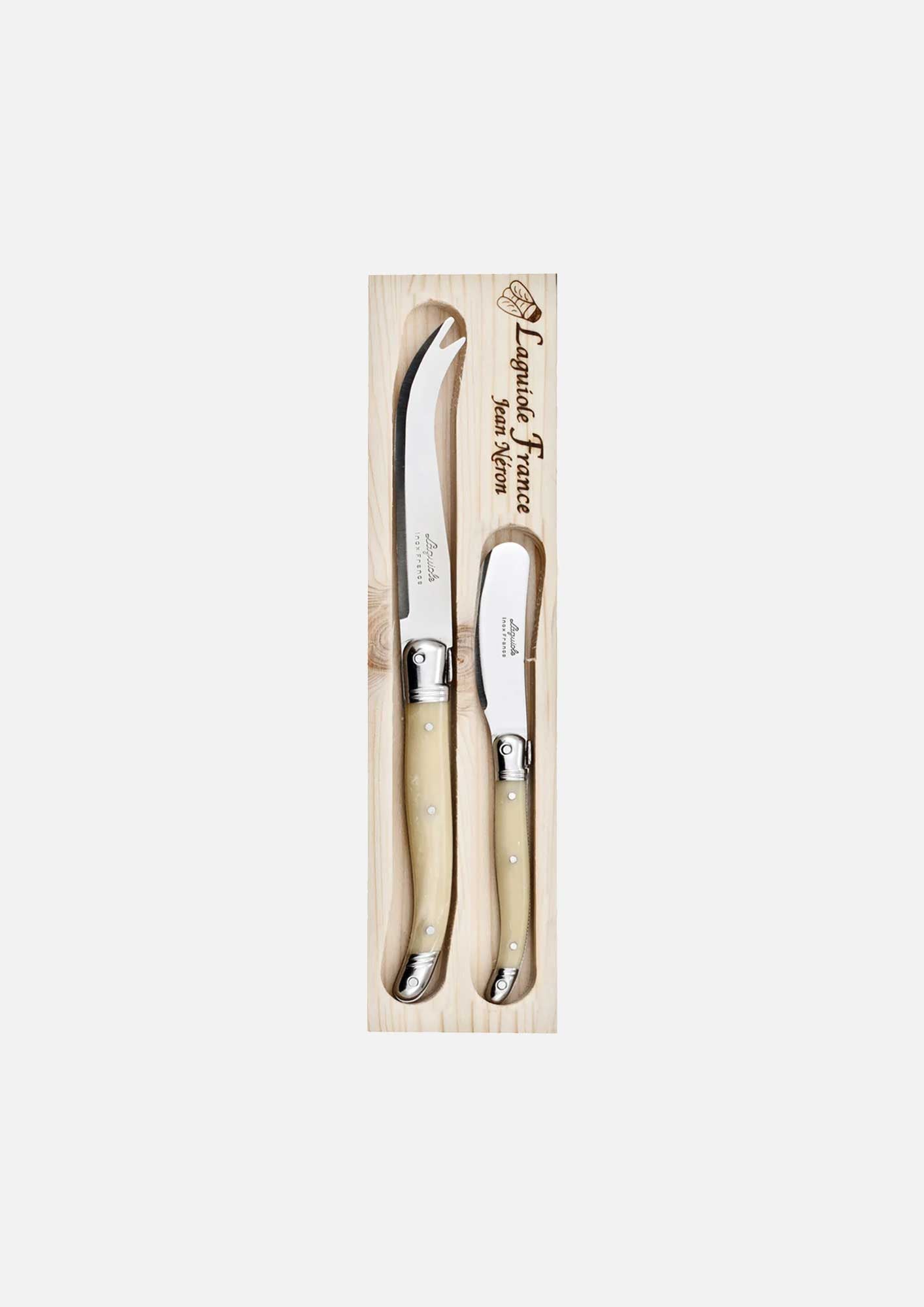 Laguiole Two Cheese Knife Set