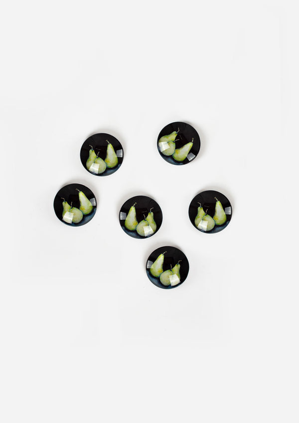 Midnight Pear Magnets