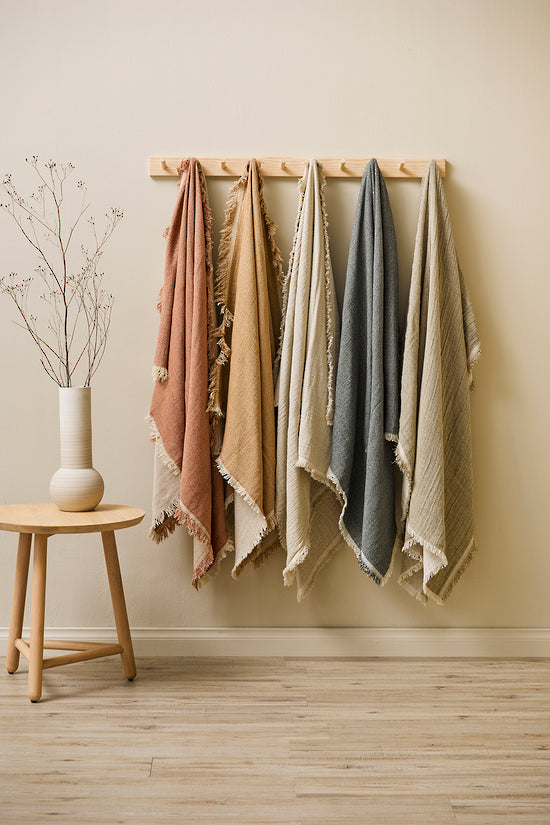 Papyrus 100% Cotton Throw