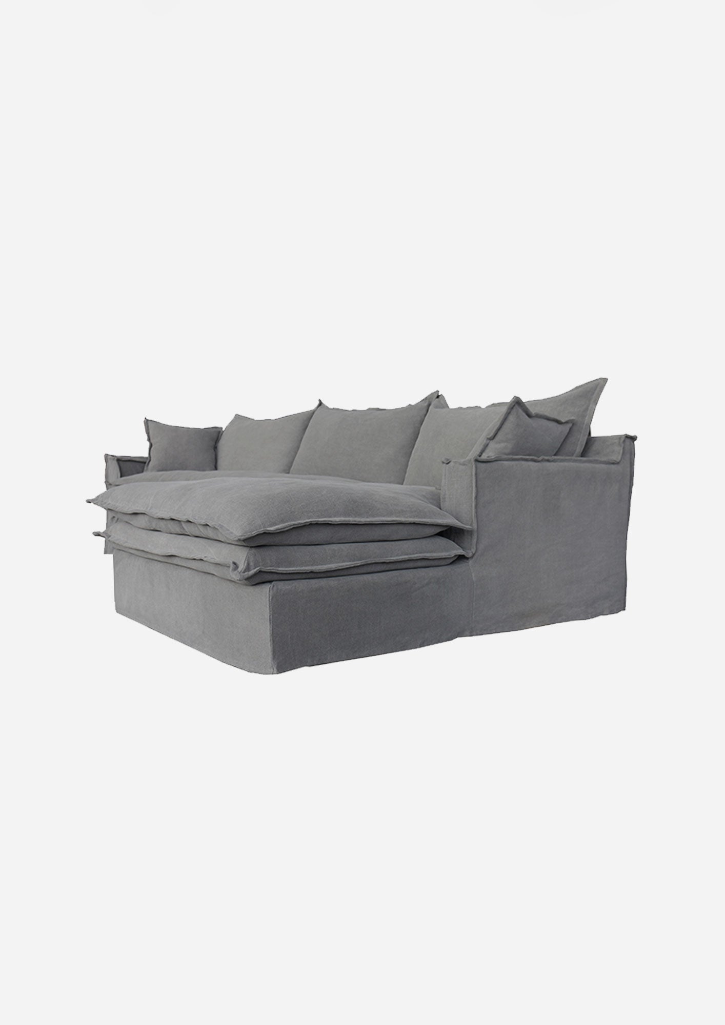 Portia Chaise | Grey