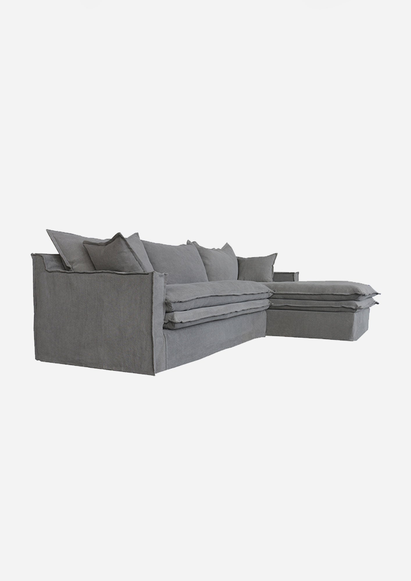 Portia Chaise | Grey
