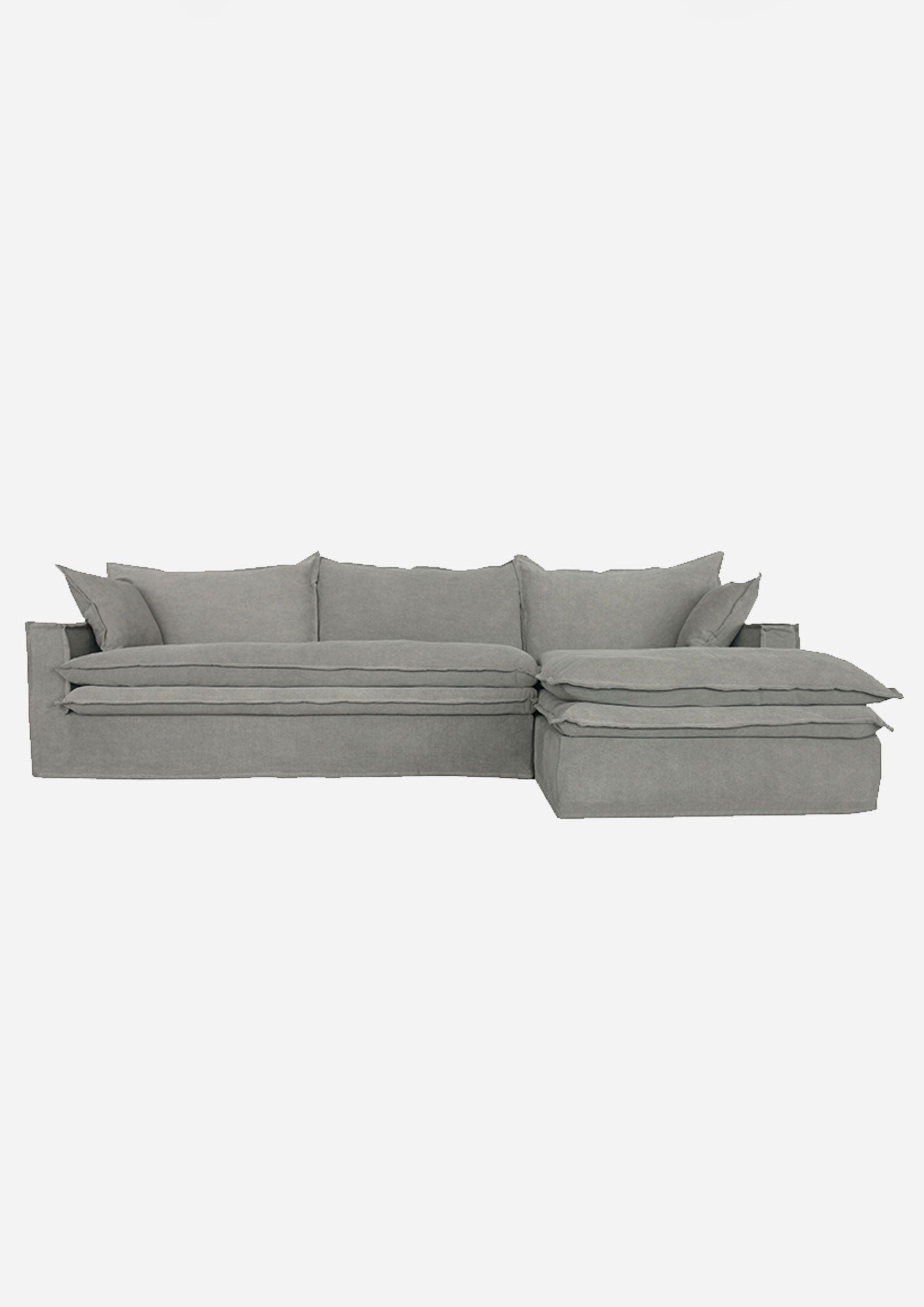 Portia Chaise | Grey