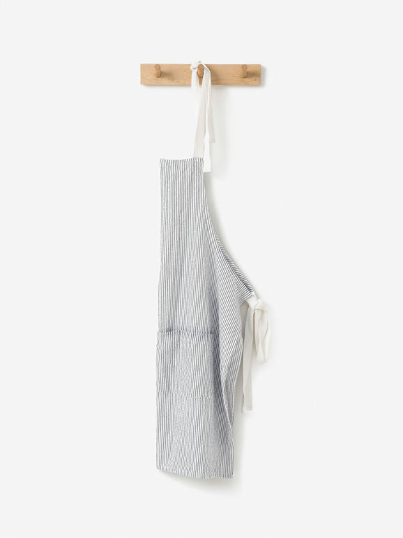 Stripe Washed Cotton Apron