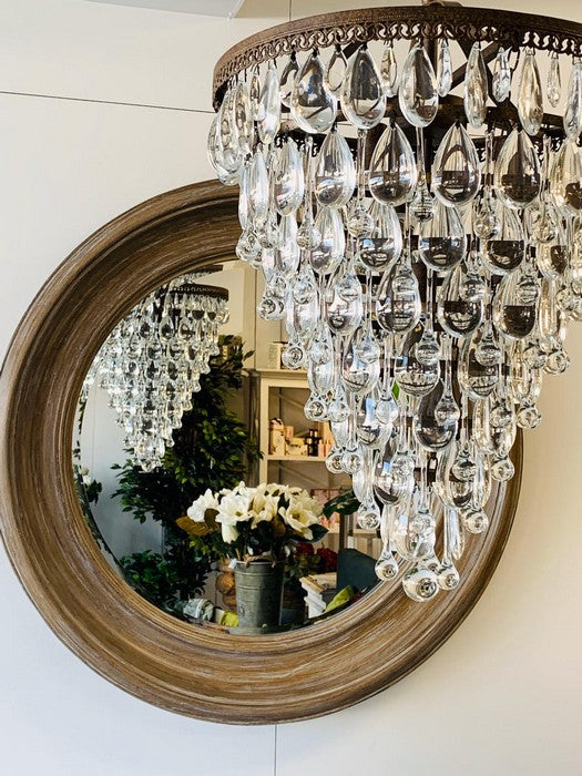 Chandelier with Hanging Drops