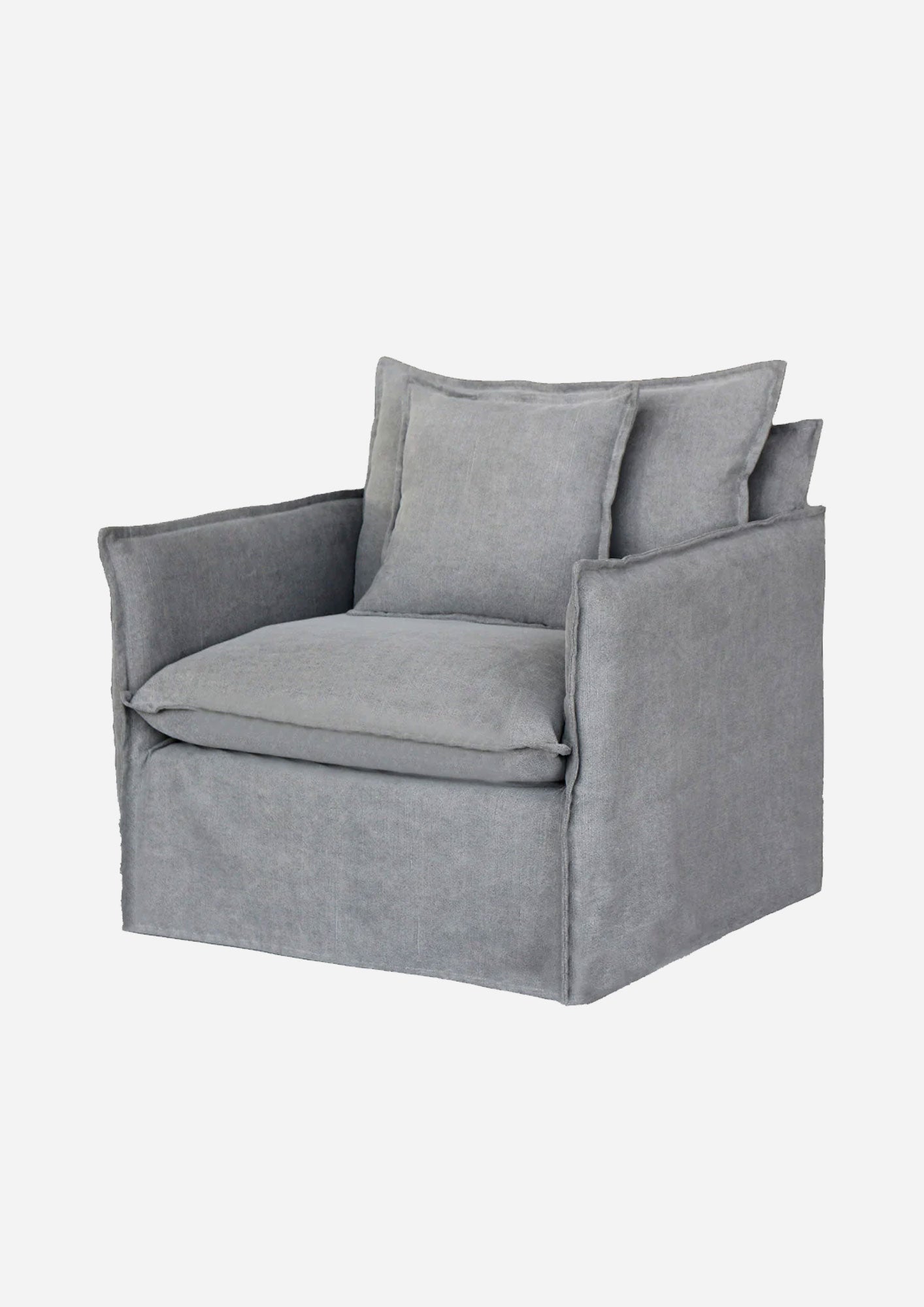 Wallace Armchair | Grey