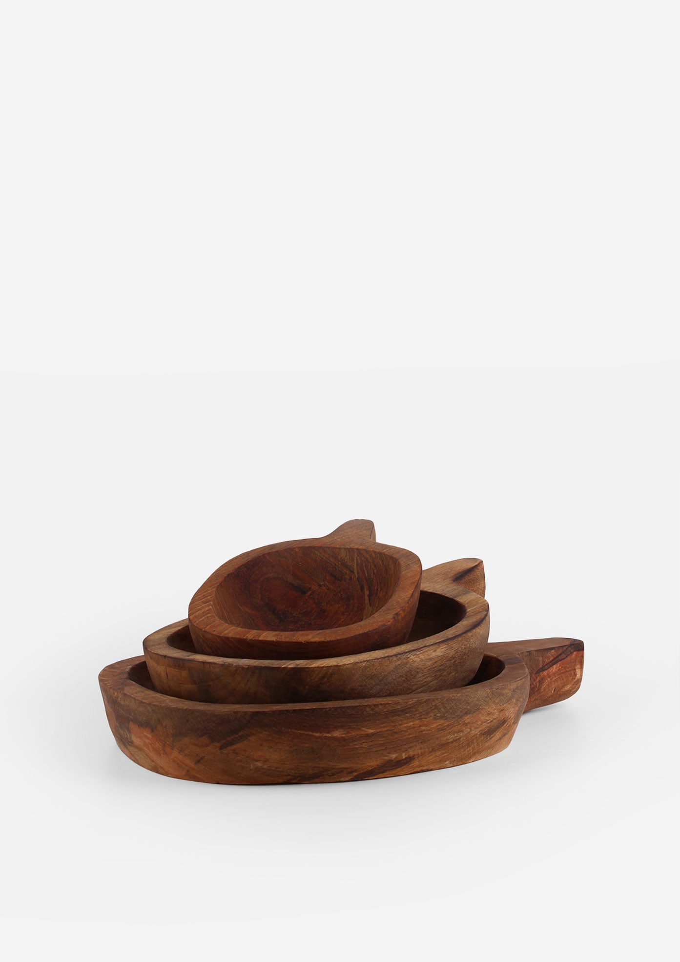 Wooden Fruit Tray | Dark