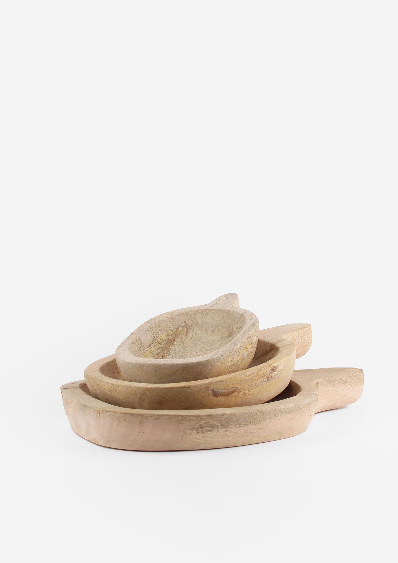 Wooden Fruit Tray | Light