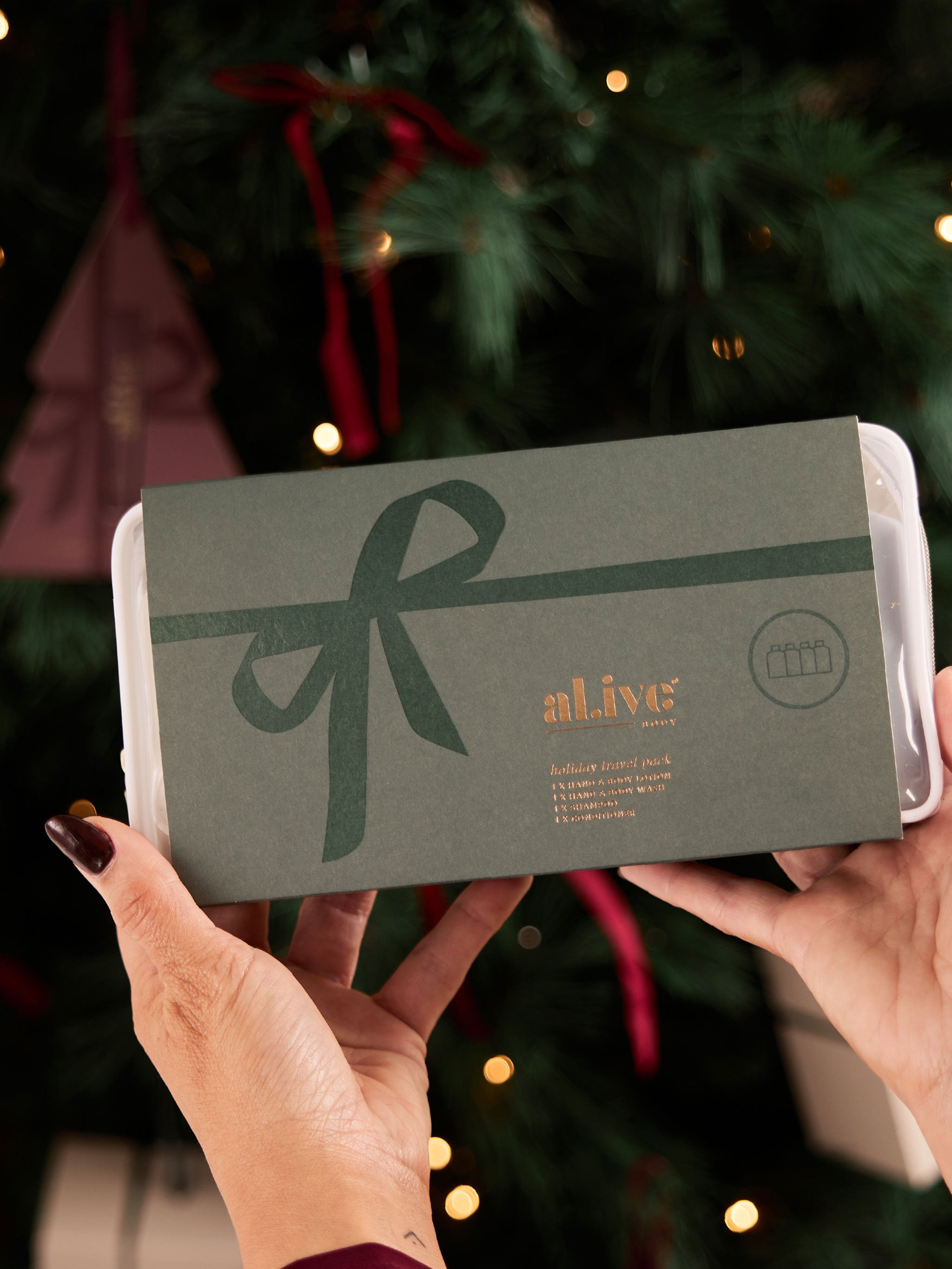 Alive Holiday Hair & Body Travel Pack