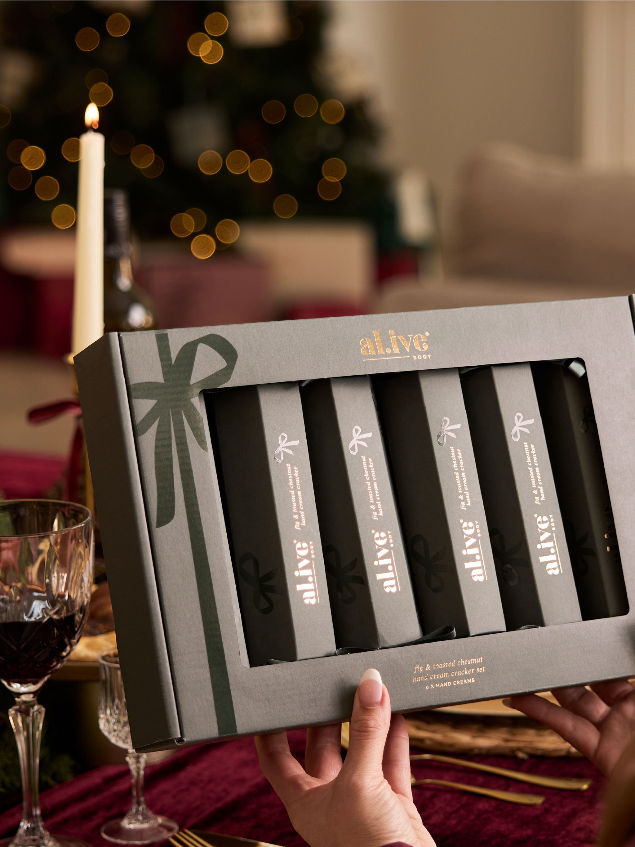 Alive Hand Cream Cracker Set