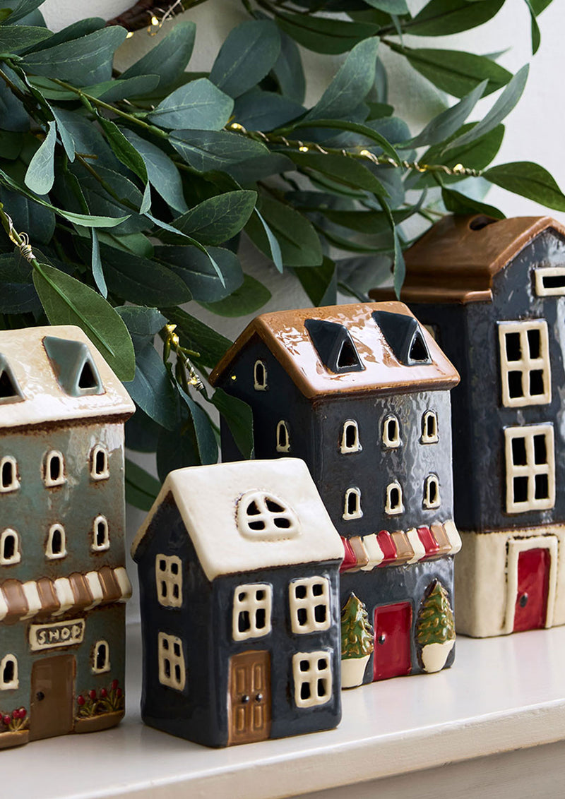 Alsace Navy Tea Light House