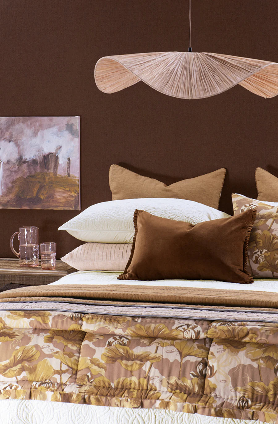 Appetto Sepia Coverlet