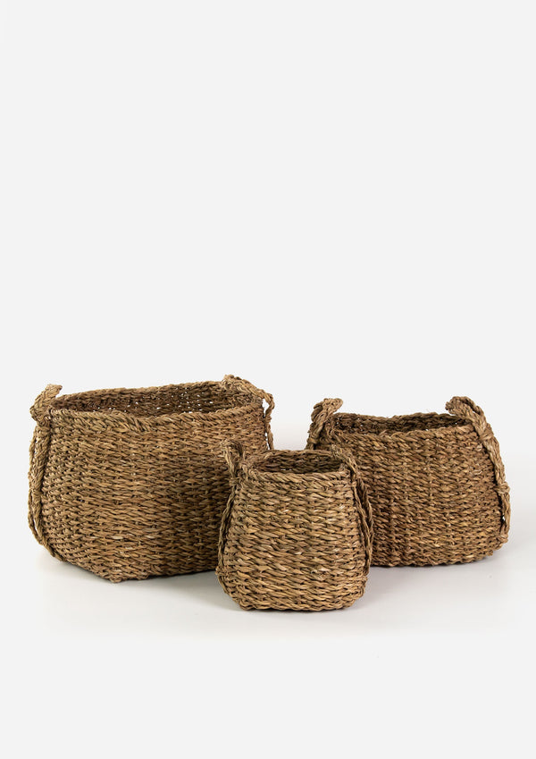 Ariel Square Seagrass Basket
