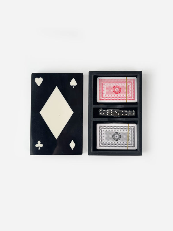 Arthur Double Card Box - Black