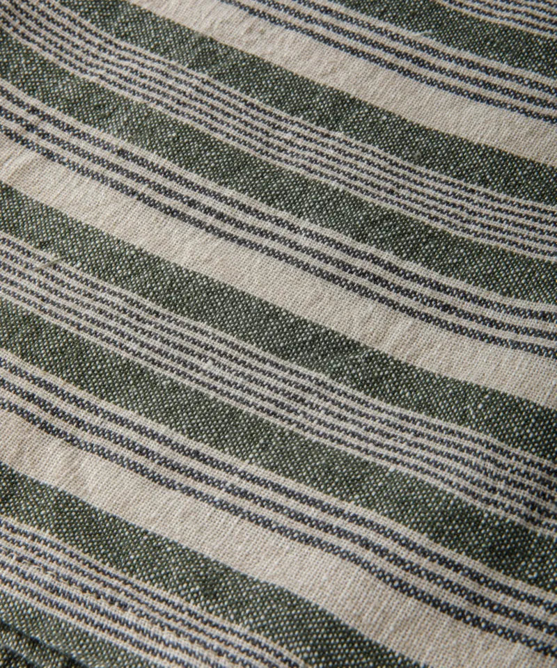 Atelier Green Stripe Tea Towel