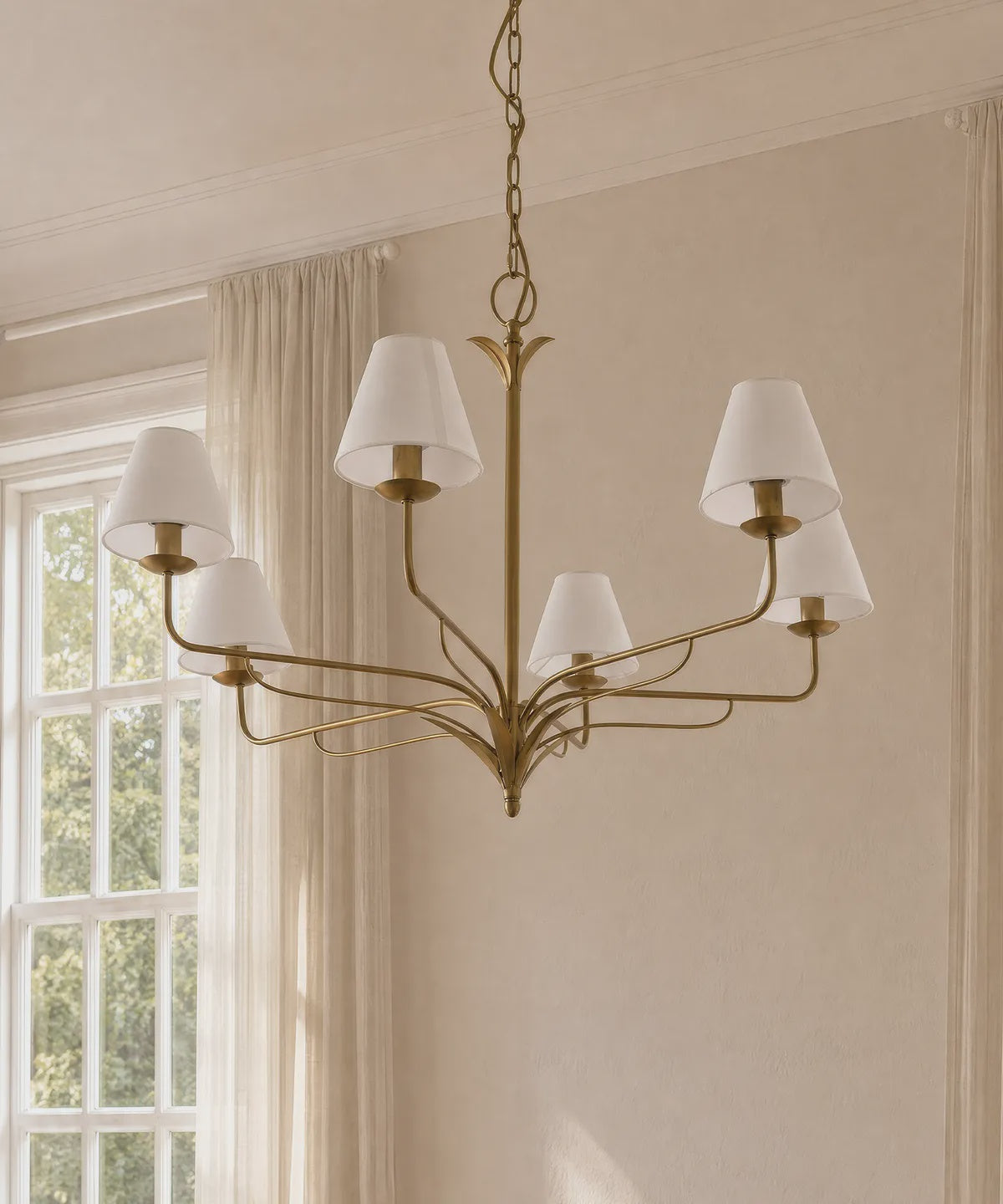 Aurora 6 Light Chandelier