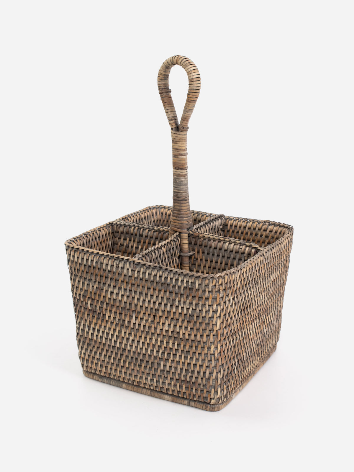 Autumn Rattan Condiment Holder