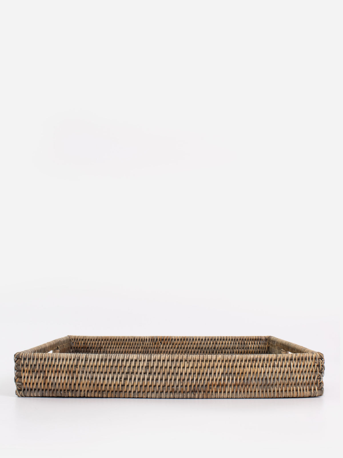 Autumn Rattan Rectangle Tray