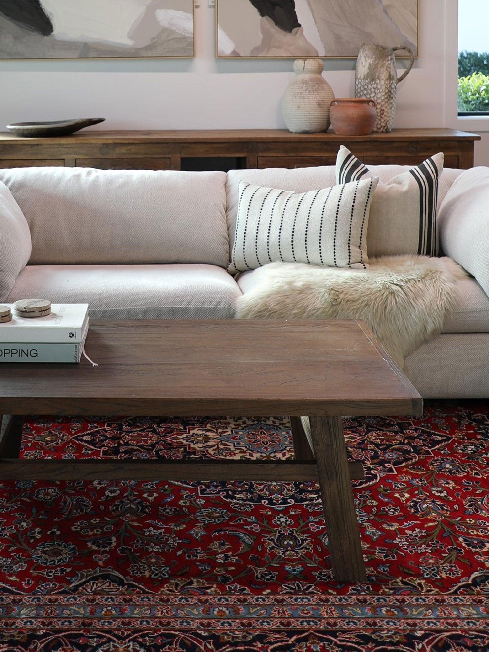 Bates Brown Coffee Table