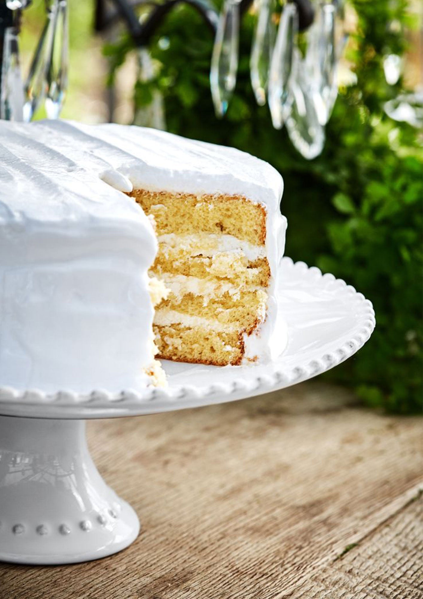 Beaded Cake Stand