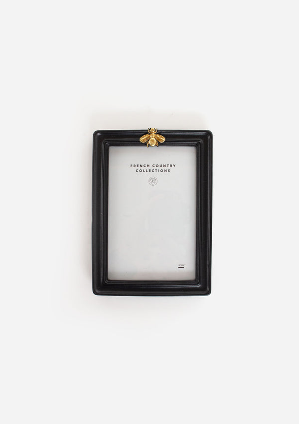 Bee Black Photo Frame